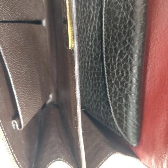 Authetnic Prada Brown Canvas Hand Bag mn1040-112525 - Picture 12 of 16